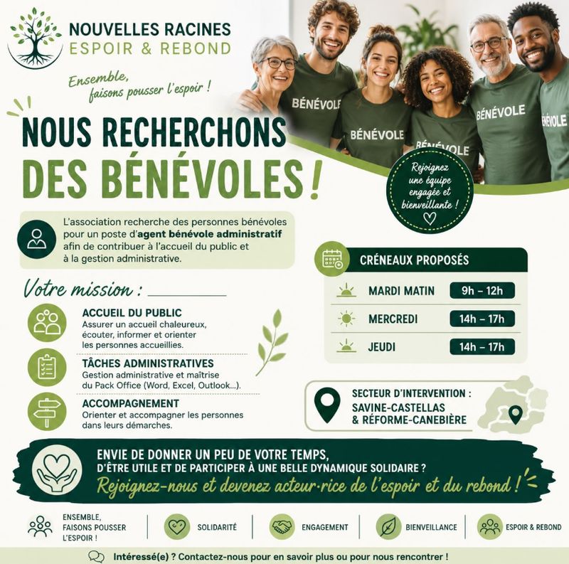 Photo 4 de NOUVELLES RACINES ESPOIR ET REBOND